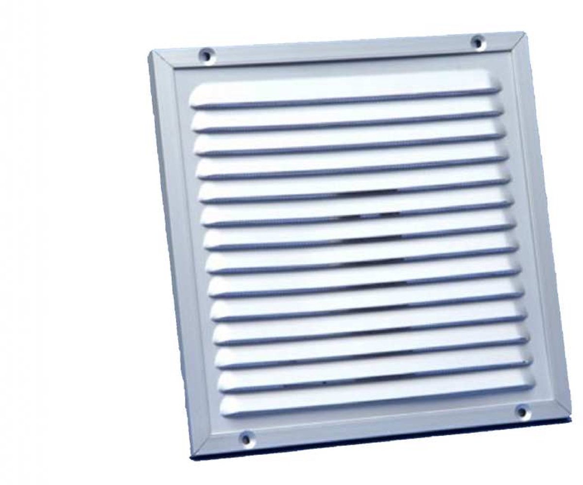 SCALA Aluminium luchtrooster 240x240mm