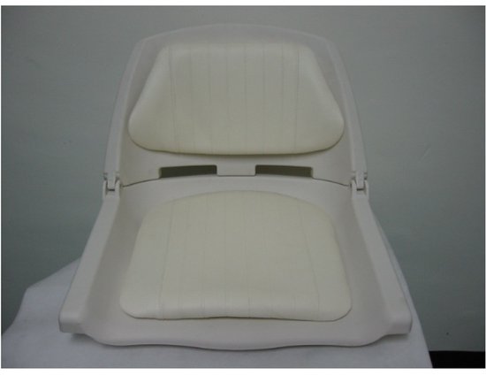 Bootstoel - Klapstoel met kussens wit