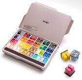HIMI Twin Cup Jelly Acrylverf Set – 48 kleuren 12g