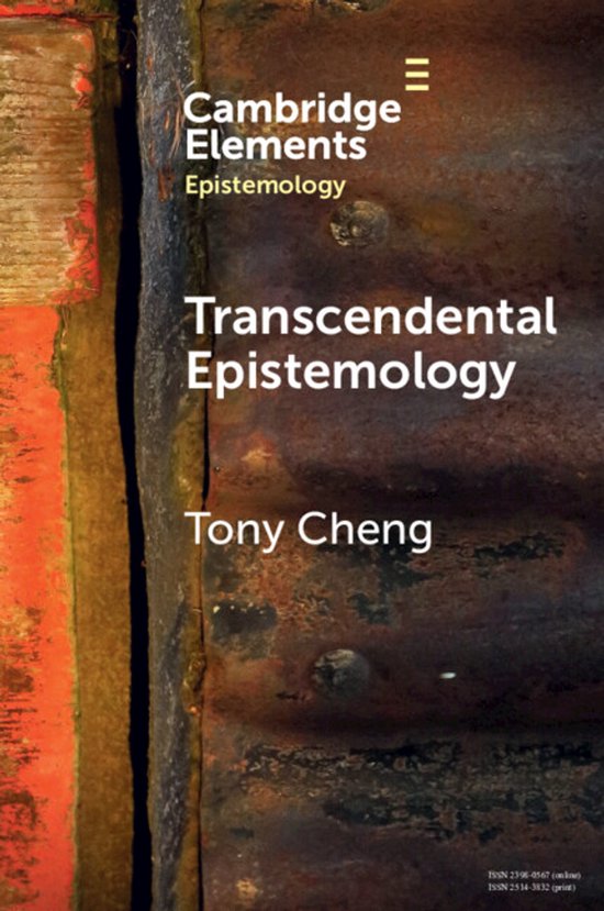 Elements in Epistemology- Transcendental Epistemology - cover