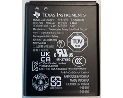 Batterij voor de TI Nspire CX II-T CAS