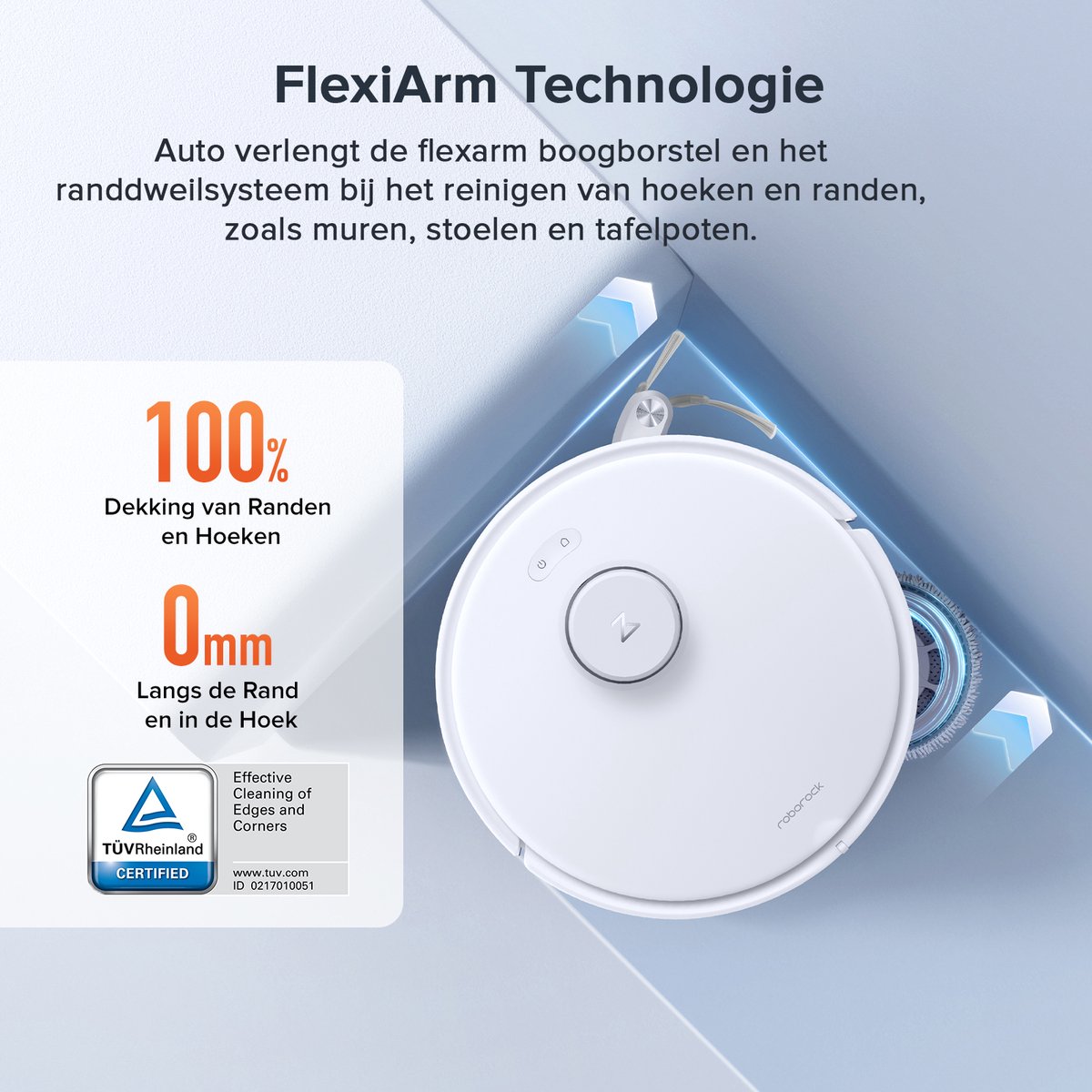 Roborock Qrevo Curv - Premium Dweelstofzuiger thumbnail 5