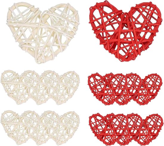 Spetebo Rotan decoratieve krans om op te hangen - 35 cm - incl. koord met 12 haken om zelf te versieren - hangdecoratie plafondkrans kerstkrans