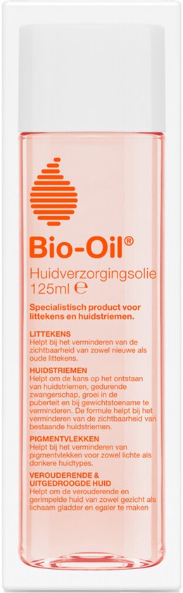 Twee flessen Bio-Oil Huidverzorgingsolie 125 ml.