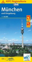 ADFC-Regionalkarte München und Umgebung, 1:75.000