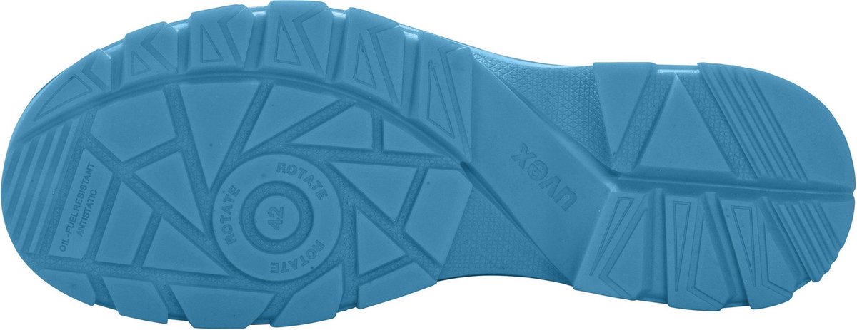 Uvex 2 xenova® Halbschoenen S1 95548 Zwart, Blauw (95548)