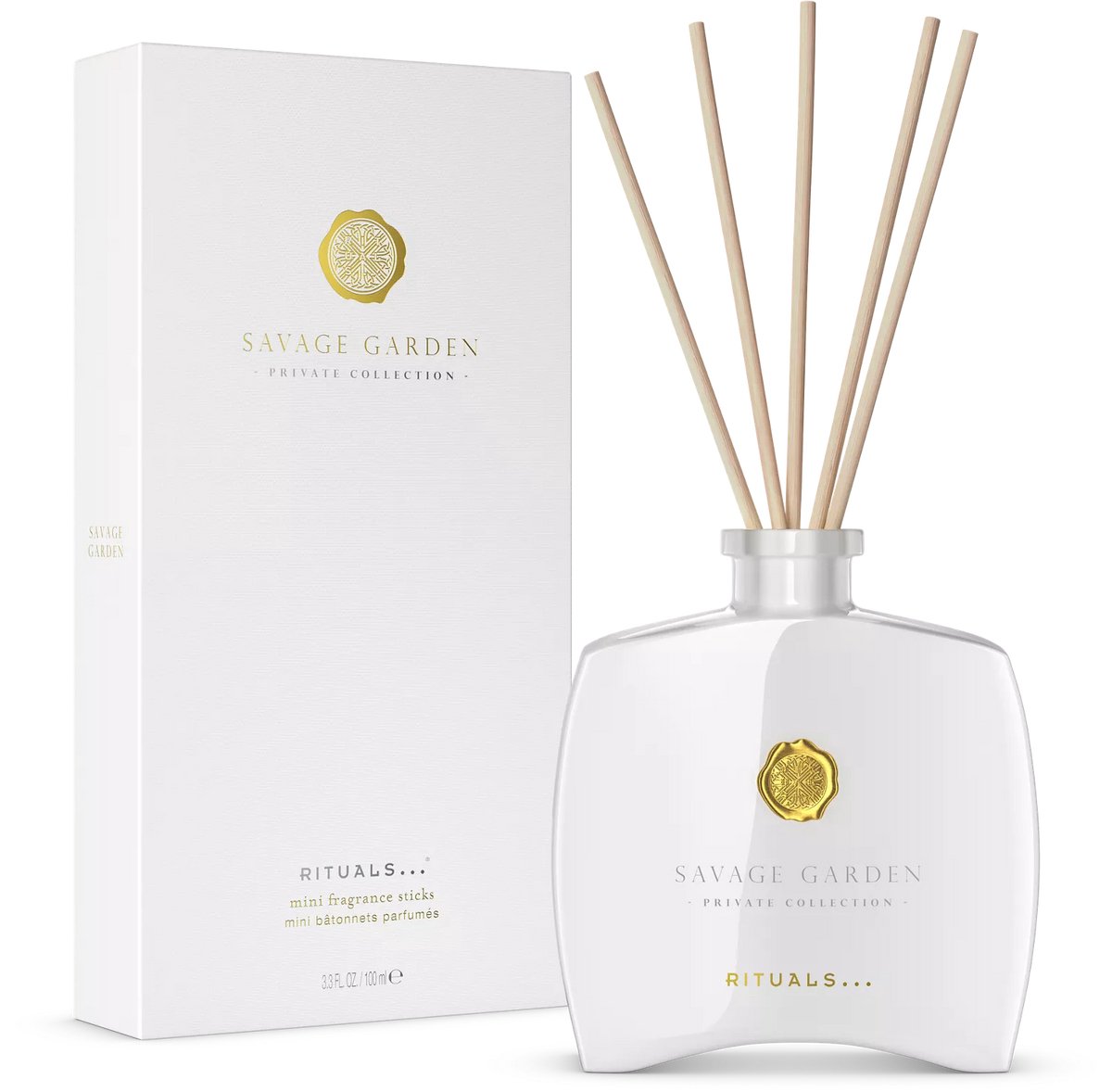 Rituals of Savage Garden Fragrance Sticks mini 100 ml- Savage Garden Mini 100 ml. Geurstokjes + Gift Bag