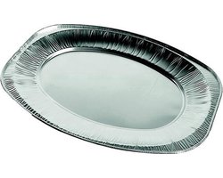 Aluminium schaal - Catering schaal - 55cm - 10 stuks - serveerschaal