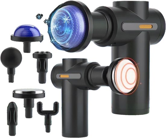 Elektrisch Spiermassagepistool met 6 Snelheden en 5 - Elektrisch - €232,00