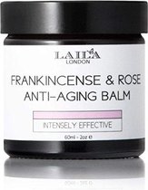 Laila London 100% Natuurlijke Frankincense & Rose Anti-Aging Balm voor de normale, droge, rijpe en gevoelige huid 60ml.