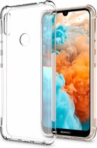 Ntech Huawei Y6 (2019) Transparant Anti Shock Back hoesje