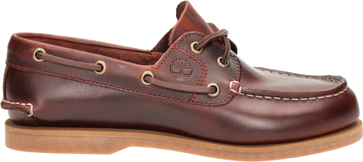 Timberland Classic Boat shoe burgundy Rood