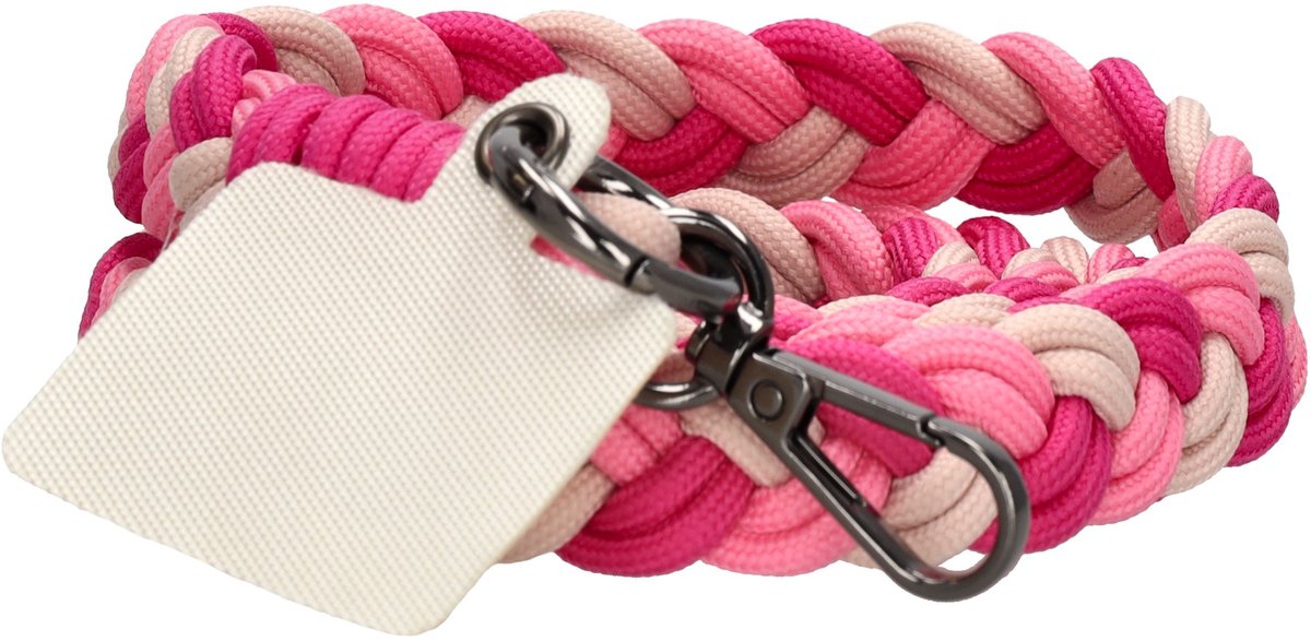 Beagles Fashion Phone Straps Telefoonkoord - Universeel Telefoonkoord met Perfecte Lengte - Telefoonketting - Stevig Koord voor Telefoon en Smartphone - Geschikt voor alle Smartphones - Roze