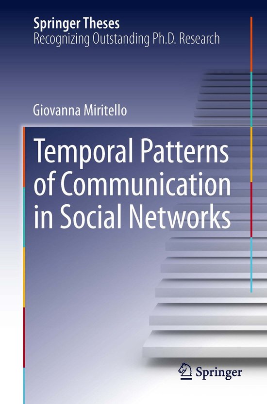 Temporal Patterns of Communication in Social Networks - cover