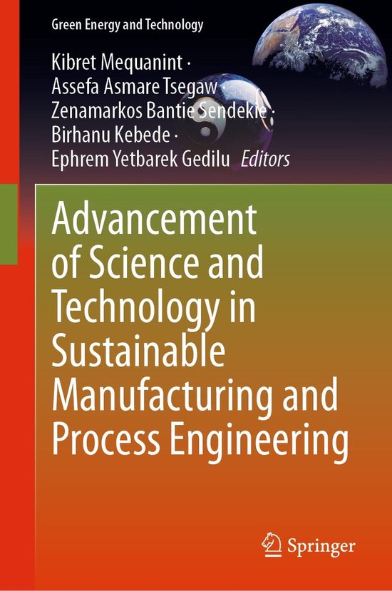Green Energy and Technology- Advancement of Science and Tech ... - cover