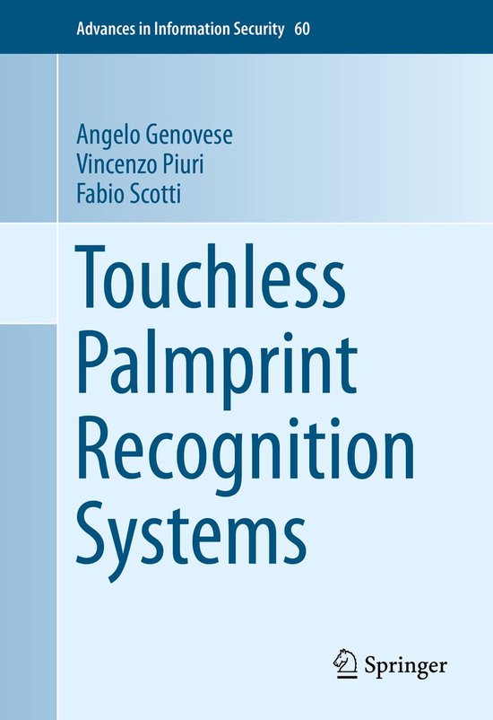 Touchless Palmprint Recognition Systems - cover