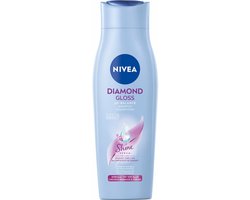 NIVEA - Shampoo Diamond Gloss Care - 3 x 250 ml - Voordeelverpakking