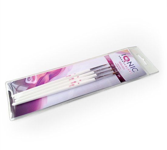 AMMO MIG IO0700 Ionic Smart Colors - Ensemble de pinceaux Smart - Kolinsky No° 1, 2, 3 et 4 - 4 Pinceaux Pinceau(x)