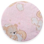 New Baby - Kersenpitkussen - BASIC Bear Pink - Warmte- en Koudekompres - Pluche - Zacht en Comfortabel - Baby Essentials - Troost - Veiligheid