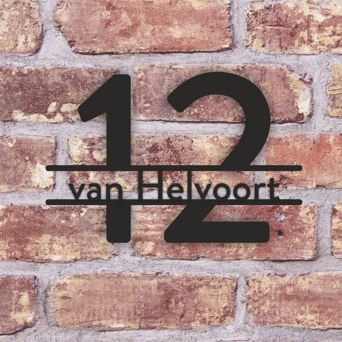 Naambord - Naambordje - kunststof naambord - Handgeschreven naambord - Acrylaat huisnummer - huisnummer - Uniek naambord - uisnummerbordje - gepersonaliseerd naambord - huisnaambord - Nieuwe woning - samen wonen - cadeau huis - kado woning