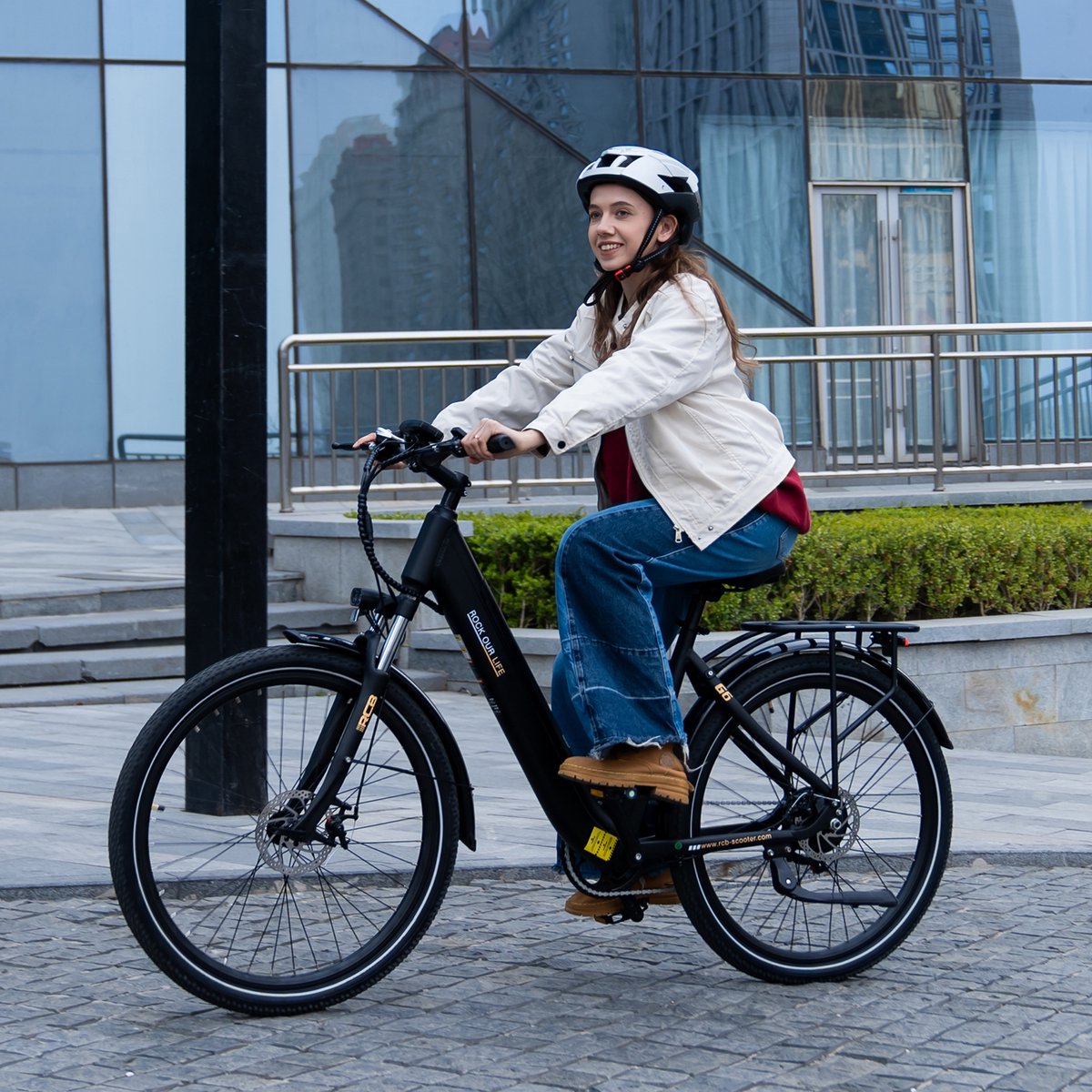 RG6 RCB 27.5" Elektrische Stadsfiets Dames thumbnail 2