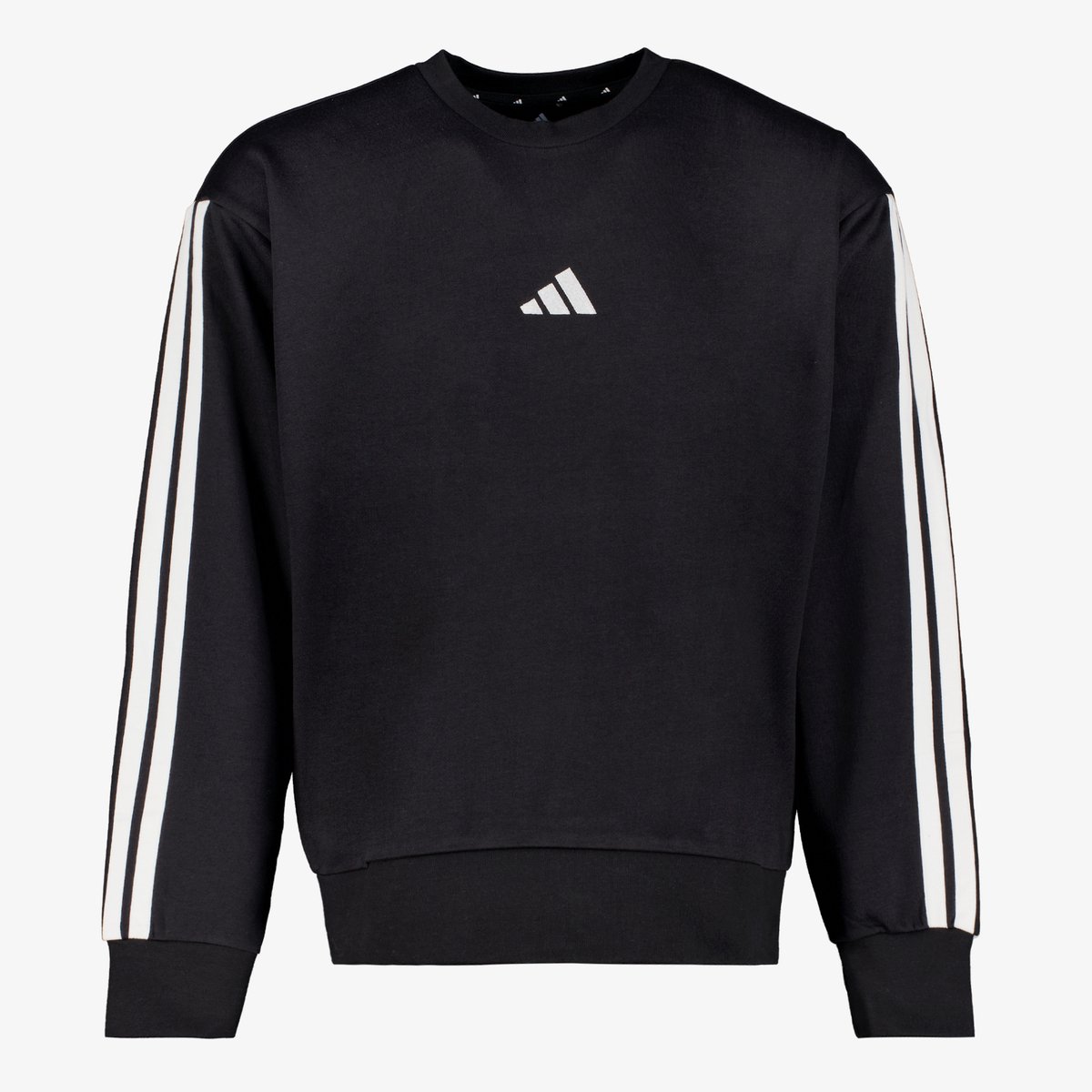 Adidas M 3S FL heren sweater Zwart