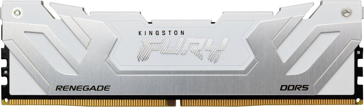 Kingston Technology Fury 24Gb 8800Mt/S Ddr5 Cudimm Renegade White geheugen