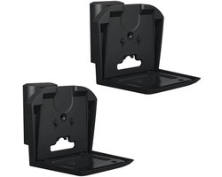 Sanus WSWME32-B2 Wall Mount - Geschikt voor Sonos ERA 300 - Twee stuks (paar) - Zwart