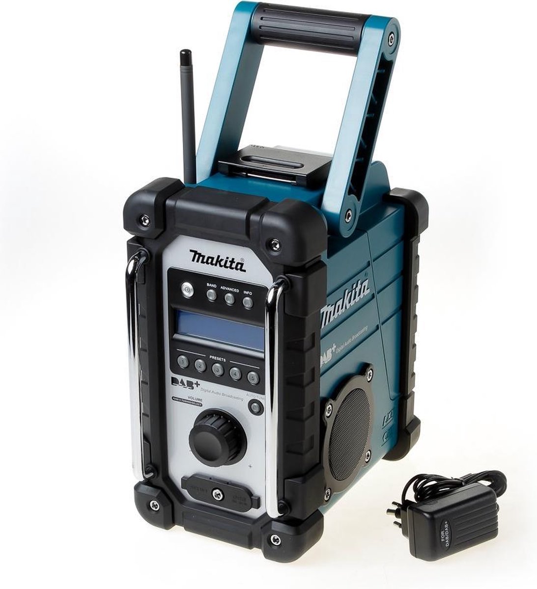 Makita DMR110 Radio portable Chantier Numérique Noir, Turquoise | bol.com