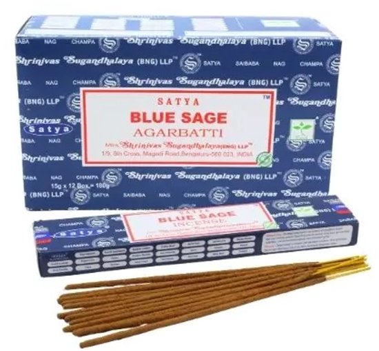Satya Wierook Blue Sage (12 pakjes)