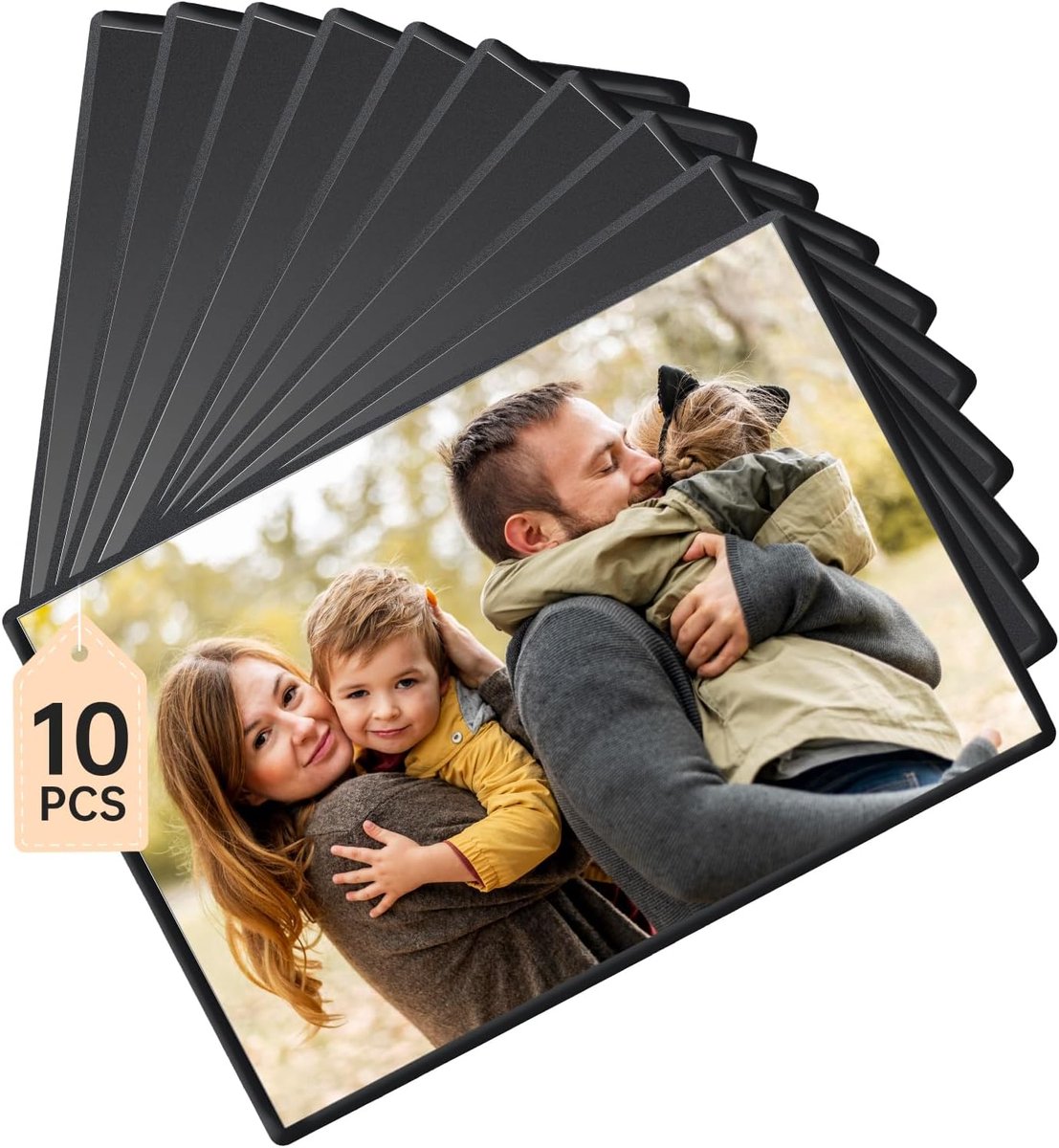 Magnetische Fotolijstjes voor Koelkast - 10 Stuks, 16,5 x 11,5 cm - Voor Zelfontwerpen en Foto's