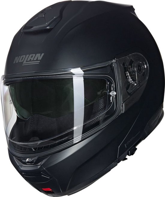 NOLAN N100-6 CLASSICO 302 XXXL MATZWART SYSTEEMHELM MOTORHELM