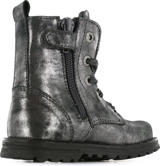 Shoesme Dessert Meisjes biker boot - Zilver - Maat 28 | bol.com