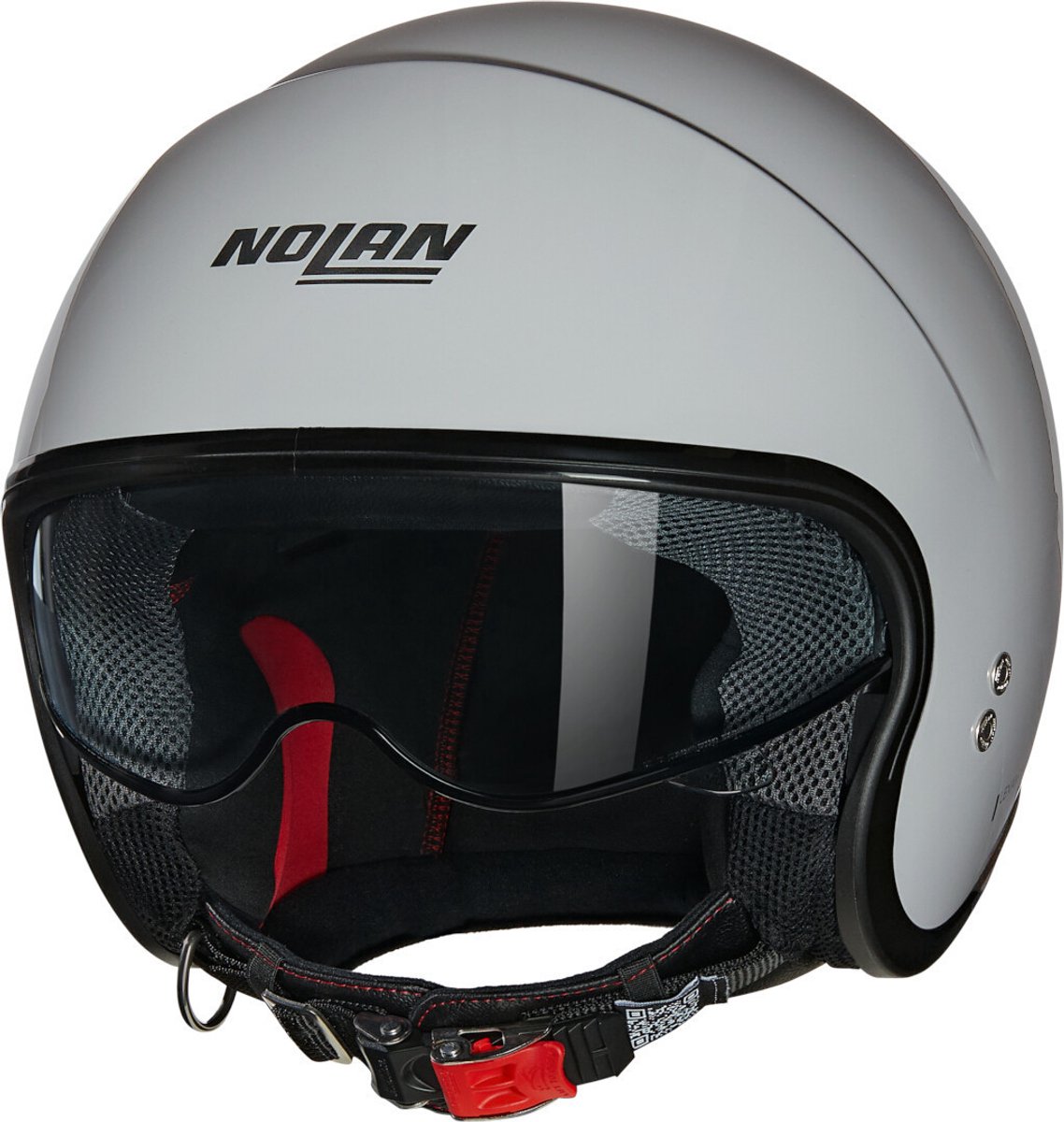 Nolan N21 06 Classico 303 Grijs Glossy Jethelm - Maat S - Helm