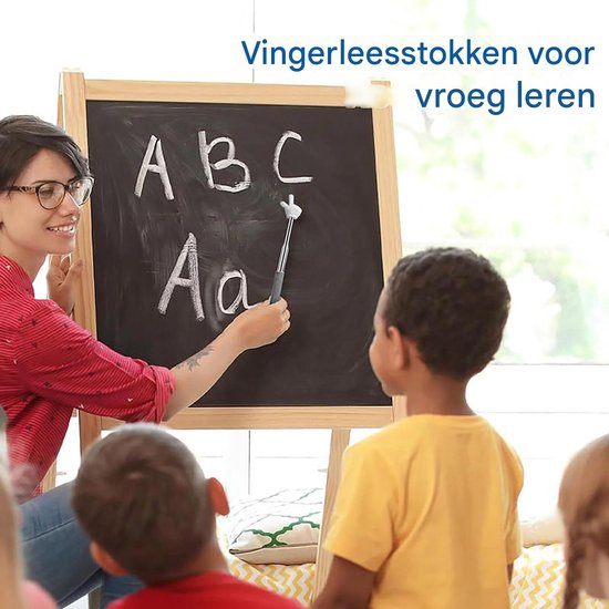 2 stuks intrekbare leraarswijzer - mini-klasvingerwijzerstok - geschikt voor lesgeven, conferentietraining, demonstraties, lezingen, museumuitleg - geschikt voor basisschool, kleuterschool en lerarenbeno digdheden - interactief leren - zwart van Merkloos — afbeelding 5