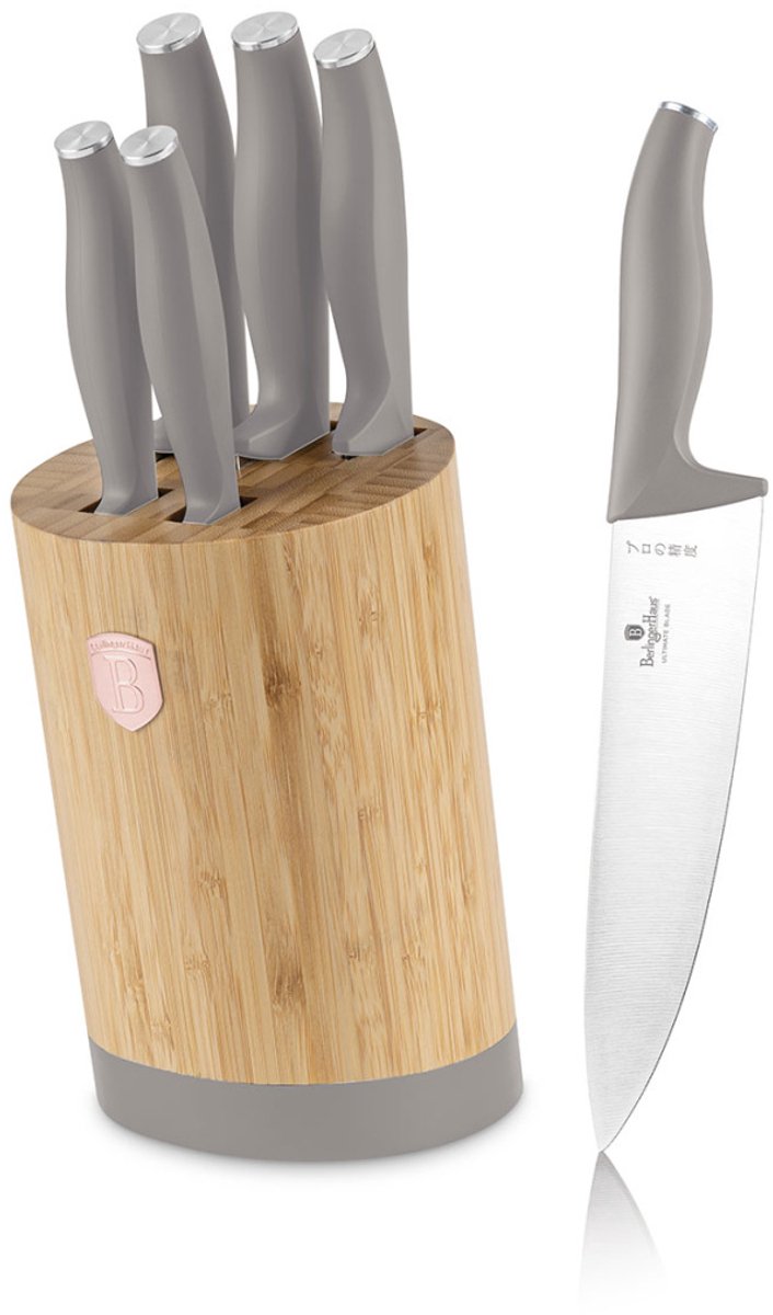 BERLINGER HAUS BH-2756 TAUPE MESSENSET IN BAMBOE BLOK