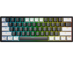 LEAVEN K620 - Mechanisch Toetsenbord - 61 Toetsen - RGB Verlichting - Hot-Swappable - Red Switch