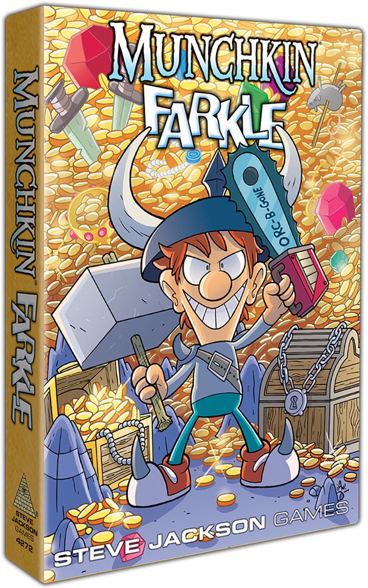 Munchkin Farkle - Kaartspel - Engelstalig - Steve Jackson Games