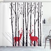 Herfst esdoornblad bedrukt douchegordijn polyester douchegordijn badkamer deur gordijn mode badkamer decoratie K7 180 x 180 cm