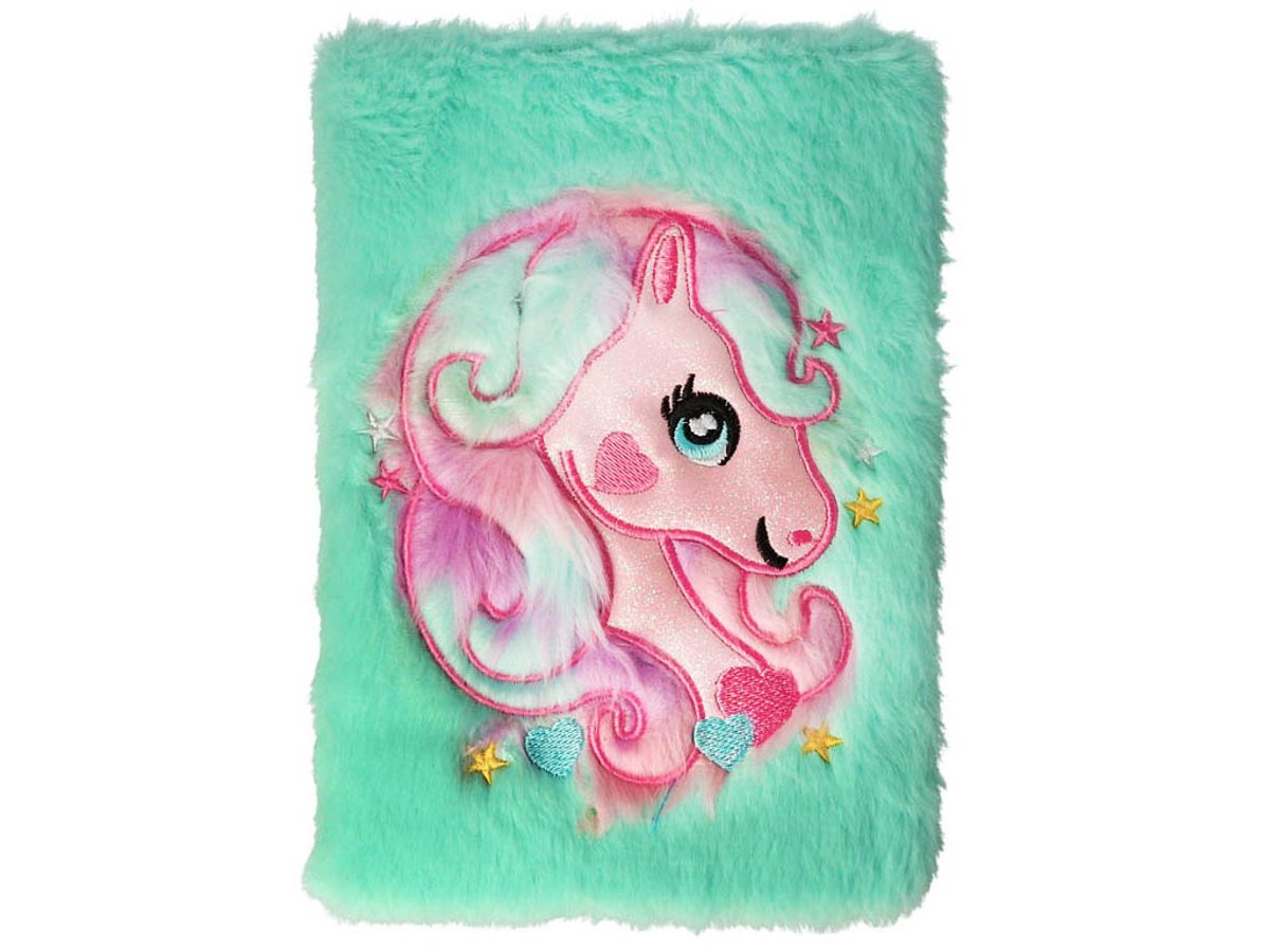 Klostermann-Notitieboekje Cutie Pastel Paard Turquoise A5