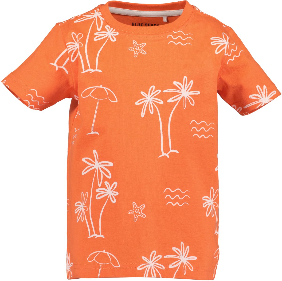 Blue Seven - Jongens shirt - Orange