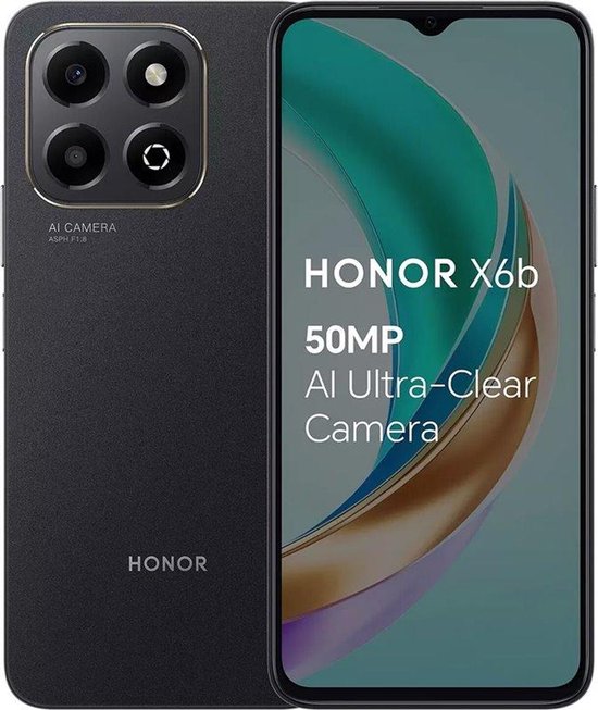 Honor X6b - 4GB/128GB - Zwart