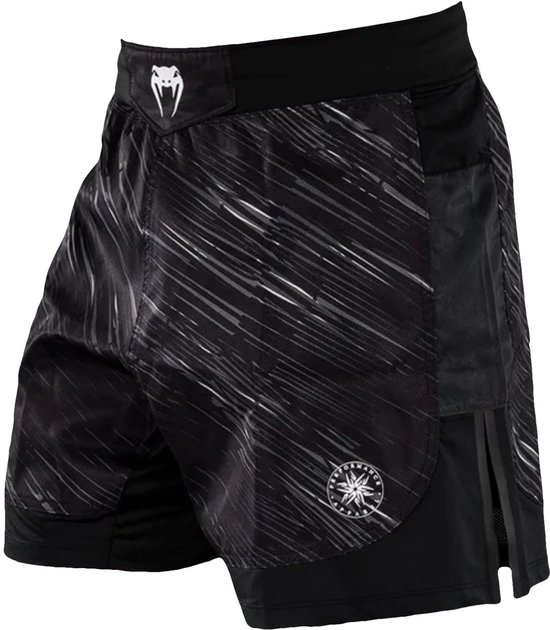 Short de combat Venum Tectonic Rapid Fight Shorts Zwart Grijs - M