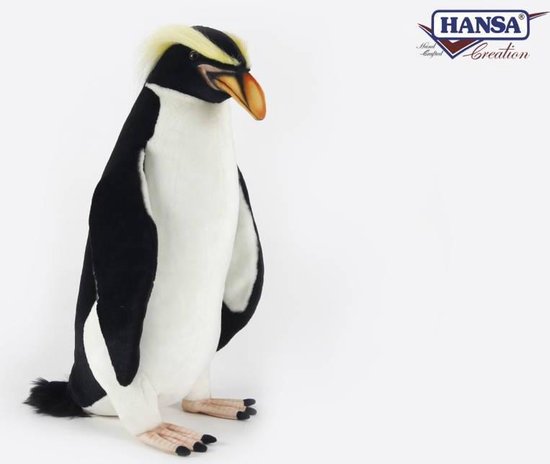 Comorama maagd elke dag Grote Pinguin Knuffel, 54 cm, Hansa | bol.com