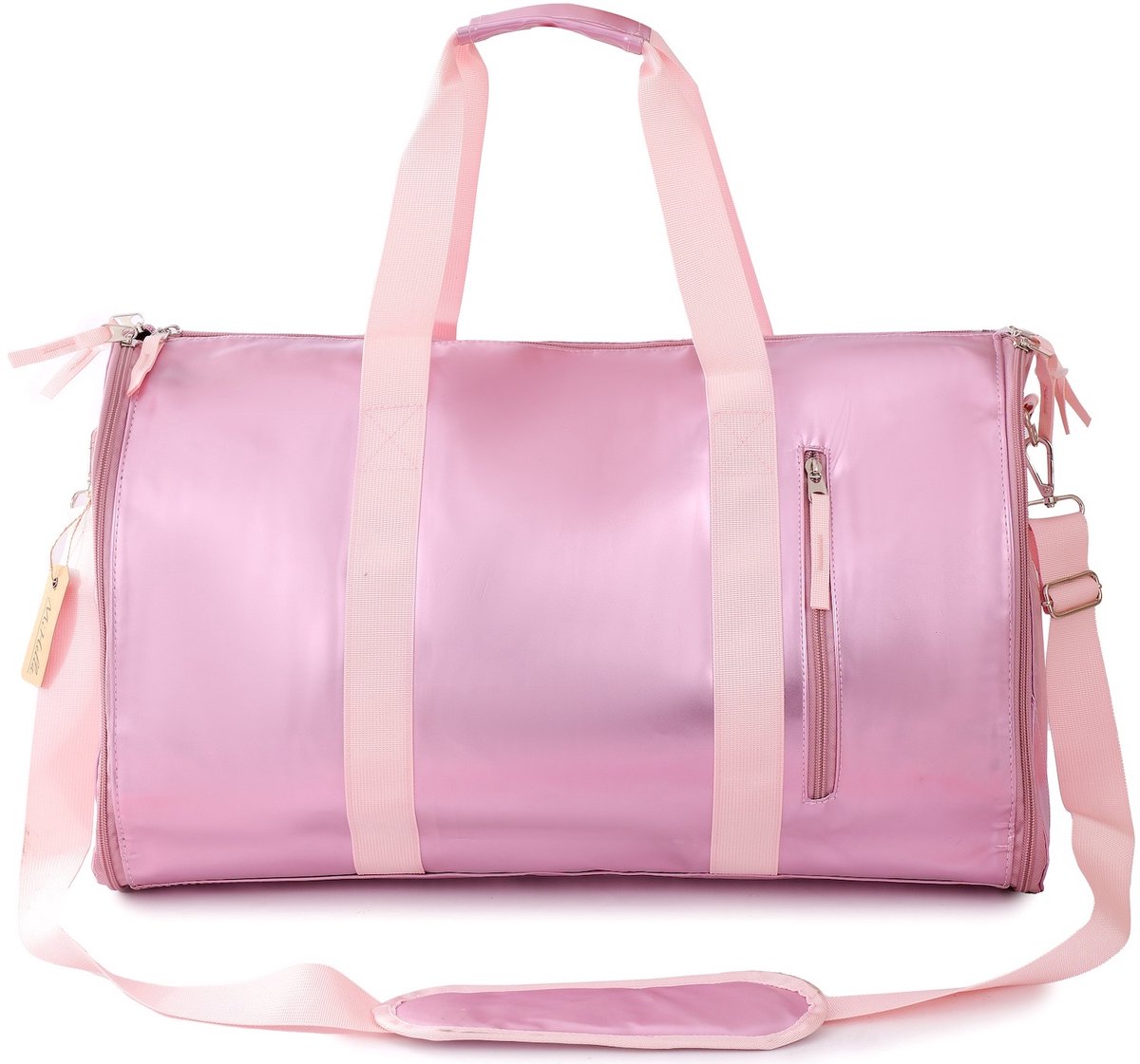 Roze sporttas - Weekendtas, reistas - 50 x 23 x 32 CM - Deze tas motiveert! - PU Leder - Damesdingetjes