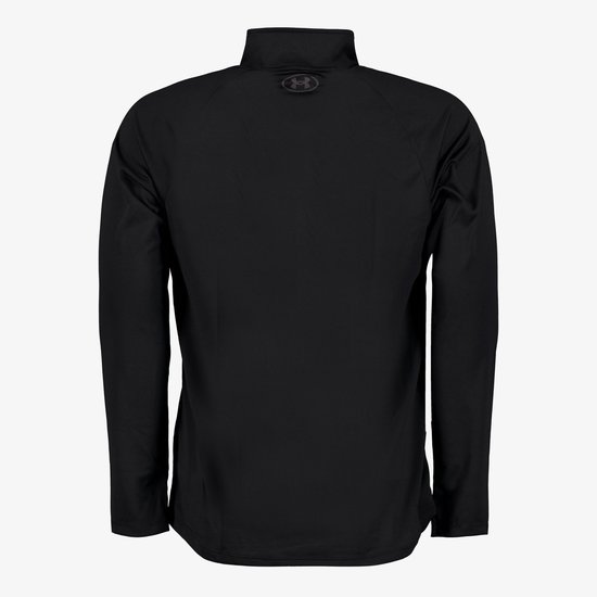 Under Armour UA Tech 2.0 1/2 Zip-BLK Heren Sporttrui - Zwart - Charcoal