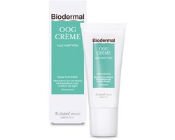 Biodermal - Oogcrème Allehuidtypes Parfumvrij - 15 ml