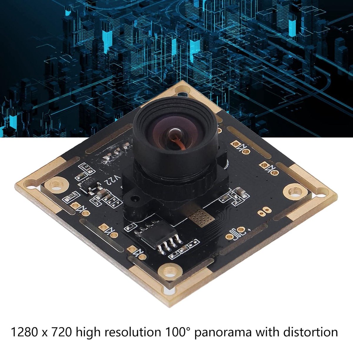 Modulo Telecamera OV9732 100° Con Cavo 2m – 1280x720 A 30 Fps, Per Autodarts E Riconoscimento, 3 Pezzi