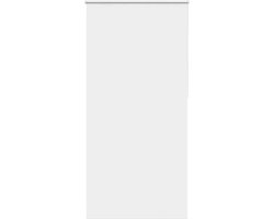 vidaXL - Rolgordijn - verduisterend - 110x230 - cm - stofbreedte - 105,7 - cm - wit
