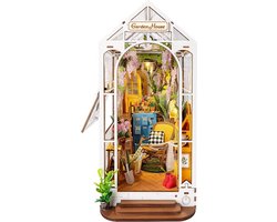 Robotime Rolife Book Nook Holiday Garden House - TGB06 - DIY Miniatuurhuis - Knutselen